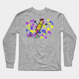 Paint Brush Long Sleeve T-Shirt